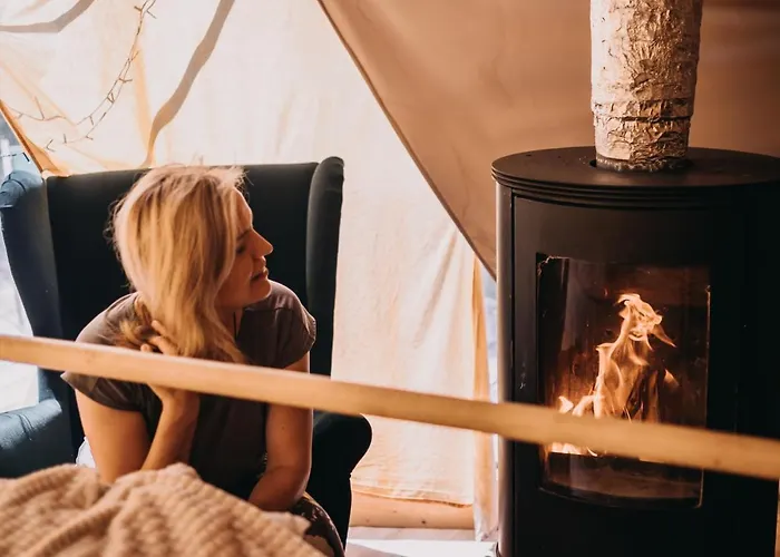 Luxury tent Vegan House *