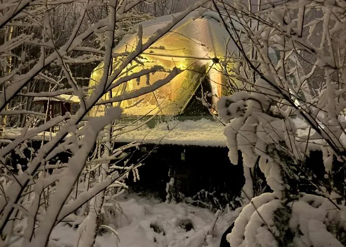 Luxury tent Vegan House